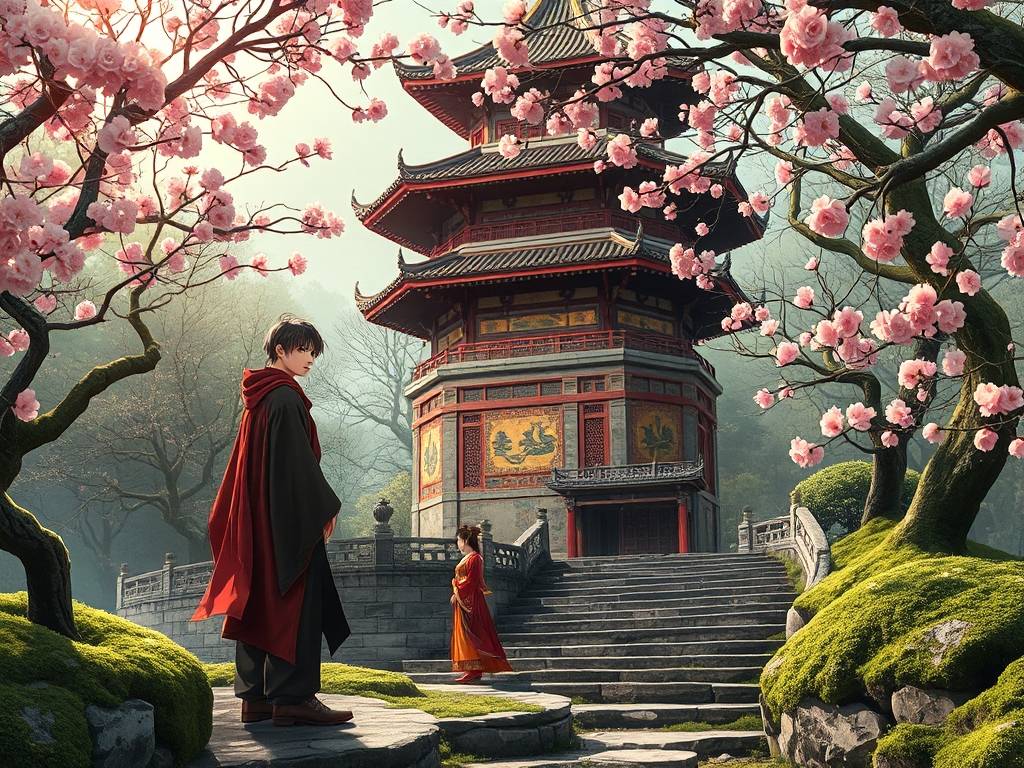 奇迹MU私服中的马格里姆壁纸，虚拟世界的视觉盛宴与情感共鸣