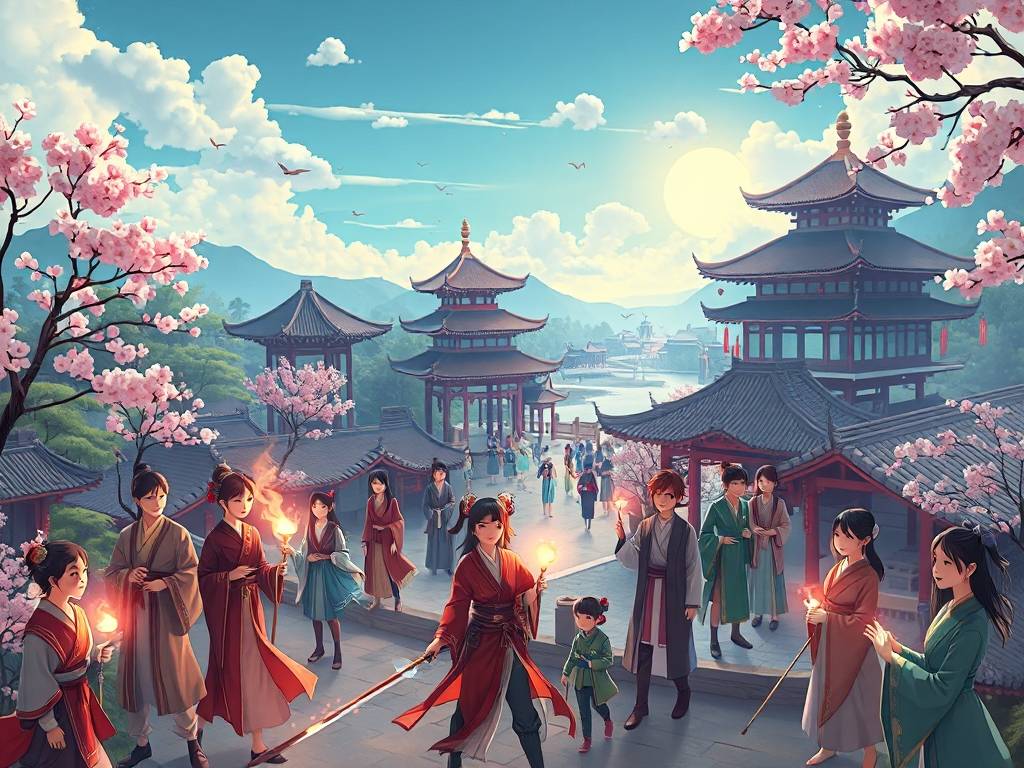奇迹MU私服圣导套装图片，探索神秘装备的视觉盛宴与传奇魅力